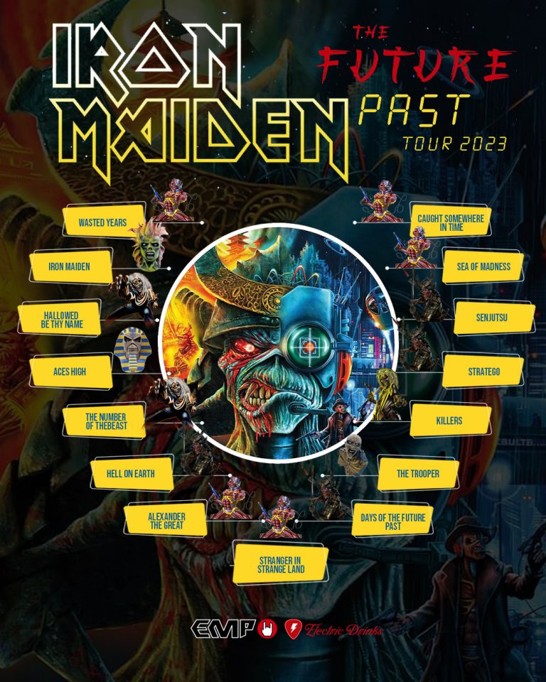 iron maiden tour 2012 setlist